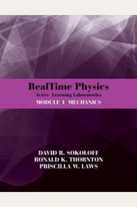 RealTime Physics Active Learning Laboratories Module 1 Mechanics