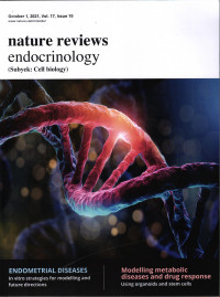Image of NATURE REVIEWS : ENDOCRINOLOGY OCTOBER 1, 2021, VOL. 17, ISSUE 10