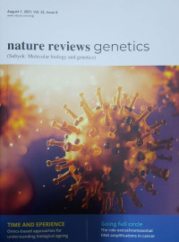 Image of NATURE REVIEWS GENETICS AUGUST 1, 2021, VOL. 22, ISSUE 8