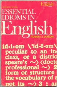 Essential Idioms In English Revised Editon