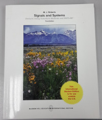 SIGNALS AND SYSTEMS ANALYSIS USING TRANSFORM METHODS AND MATLAB THIRD EDITION