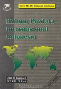 HUKUM PERDATA INTERNASIONAL INDONESIA