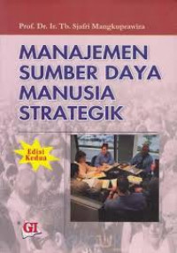 MANAJEMEN SUMBER DAYA MANUSIA STRATEGIK