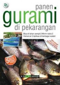 PANEN GURAMI DI PEKARANGAN