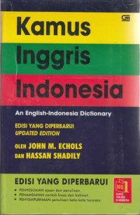 KAMUS INGGRIS INDONESIA EDISI YANG DIPERBAHARUI UPDATE EDITION