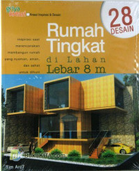 28 DESAIN RUMAH TINGKAT DI LAHAN LEBAR 8M