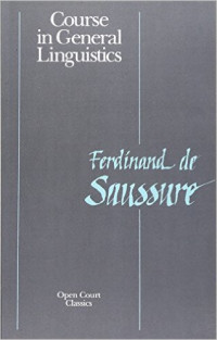 COURSE IN GENERAL LINGUISTICS
