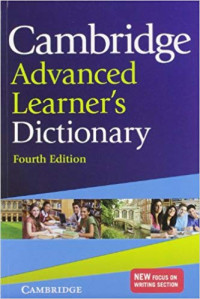 CAMBRIDGE ADVANCED LEARNER'S DICTIONARY FOURTH EDITION