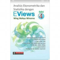 ANALISIS EKONOMETRIKA DAN STATISTIK DENGAN EVIEWS EDISI 4