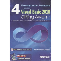 4 PEMROGRAMAN DATABASE DENGAN VISUAL BASIC 2010 UNTUK ORANG AWAN