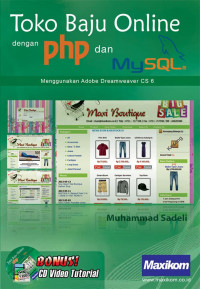 TOKO BAJU ONLINE DENGAN PHP DAN MYSQL