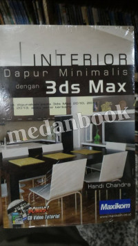 INTERIOR DAPUR MINIMALIS DENGAN 3DS MAX