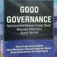 GOOD GOVERNANCE 