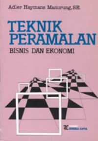 TEKNIK PERAMALAN BISNIS DAN EKONOMI