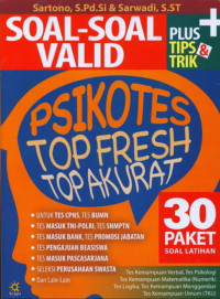 SOAL-SOAL VALID PSIKOTES TOP FRESH TOP AKURAT