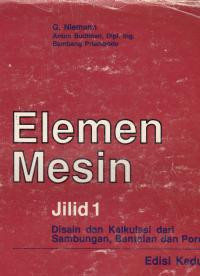 ELEMEN MESIN JILID 1