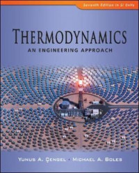 THERMODYNAMICS AN ENGINEERING APPOACH