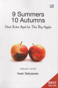 9 SUMMERS 10 AUTUMNS: DARI kota apel KOTA APEL KE THE BIG APEL