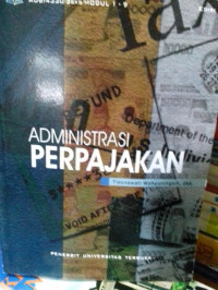 ADMINISTRASI PERPAJAKAN