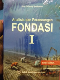 ANALISIS DAN PERANCANGAN FONDASI I EDISI KETIGA