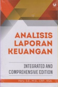Image of ANALISIS LAPORAN KEUANGAN:INTEGRATED AND COMPREHENSIVE EDITION