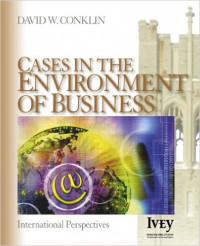 Image of CASES IN THE ENVIRONMENT OF BUSINESS