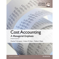 COST ACCOUNTING A MANAGERIAL EMPHASIS