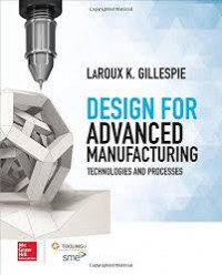 DESIGN FOR ADVANCED MANUFACTURING TECHNOLOGIES AND PROCESSES