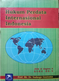 HUKUM PERDATA INTERNASIONAL INDONESIA JILID II BAGIAN 4