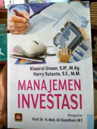 MANAJEMEN INVESTASI