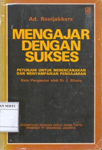 MENGAJAR DENGAN SUKSES