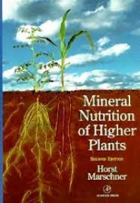 MINERAL NUTRITION OF HIGHER PLANTS SECOND EDITION