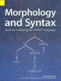 MORPHOLOGY AND SYNTAX