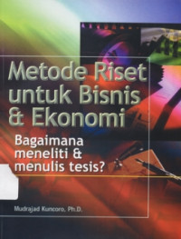 Metode Riset Untuk Bisnis & Ekonomi