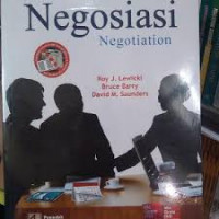 NEGOSIASI; NEGOTIATION; EDISI 6; BUKU 2