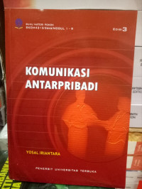 KOMUNIKASI ANTARPRIBADI EDISI 3