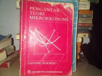 PENGANTAR TEORI MIKROEKONOMI