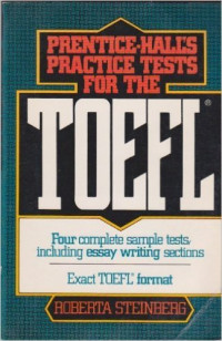 PRENTICE-HALL'S PRACTICE TESTS FOR THE TOEFL