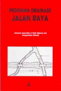 Pedoman Drainase Jalan Raya