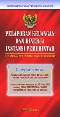 PELAPORAN KEUANGAN DAN KINERJA INSTANSI PEMERINTAH