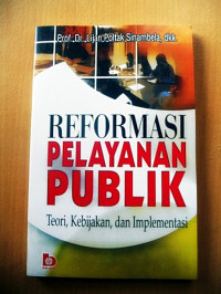 Reformasi Pelayanan Publik