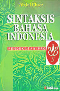 SINTAKSIS BAHASA INDONESIA PENDEKATAN PROSES