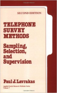 TELEPHONE SURVEY METHODS