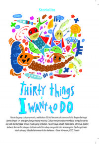 THIRTY THINGS I WANT TO DO