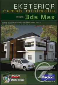 EKSTERIOR RUMAH MINIMALIS DENGAN 3DS MAX