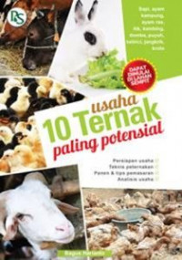 USAHA 10 TERNAK PALING POTENSIAL