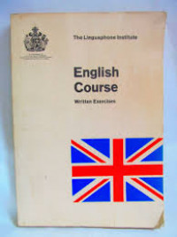 ENGLISH COURSE WRITTEN EXERCISE