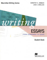 WRITING ESSAYS FROM PARAGRAPH TO ESSAY