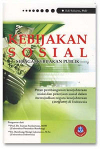 Kebijakan Sosial  Sebagai Kebijakan Publik