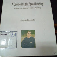 A COURSE IN LIGHT SPEED READING